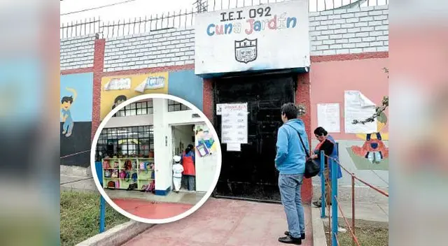 Cerca de 350 niños asisten en promedio diariamente a estos colegios.