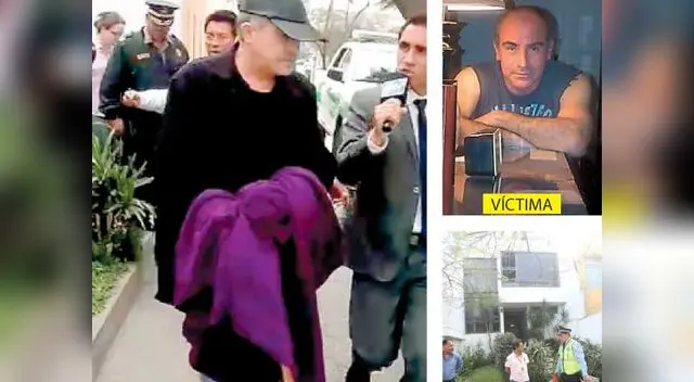 Homicida fue detenido y trasladado a sede policial. Crimen de Constante José (arriba) conmocionó a vecindario.