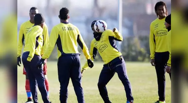 Ecuador vs. México. 