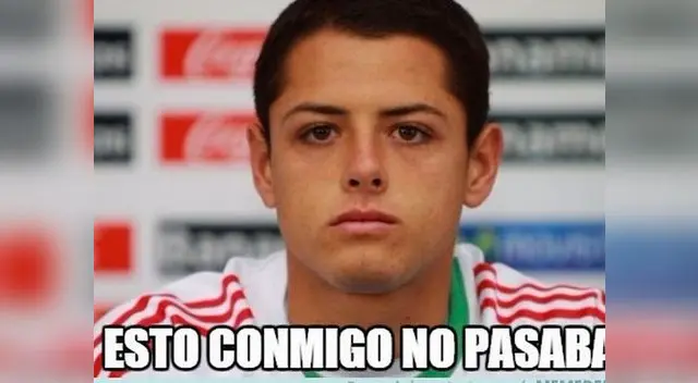 Chicharito Hernández. Se le extrañó. Chicharito Hernández. Se le extrañó.