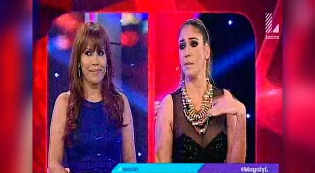 Magaly Medina vs. Tilsa Lozano. Colita se molestó y cuadró a Urraca. Magaly Medina vs. Tilsa Lozano. Colita se molestó y cuadró a Urraca.