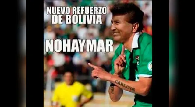 Evo Morales, presidente de Bolivia, como Nohaymar.