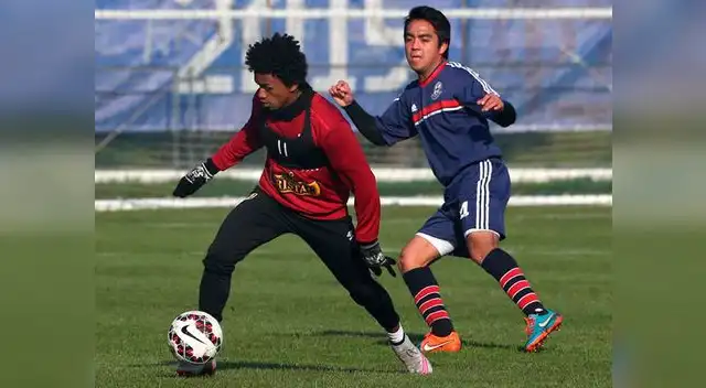 Yordy Reyna hizo 6 goles en el partido amistoso Yordy Reyna hizo 6 goles en el partido amistoso