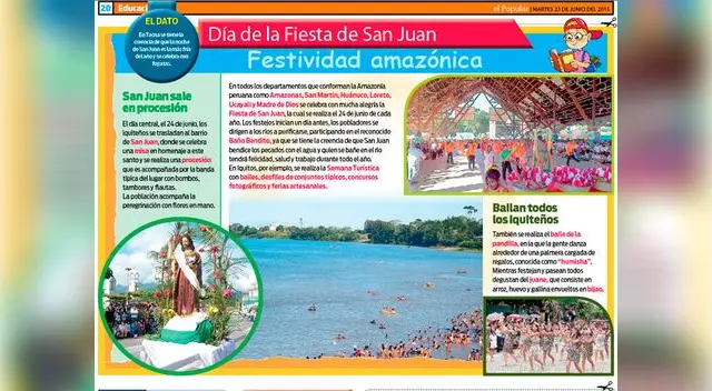 Día de la Fiesta de San Juan.