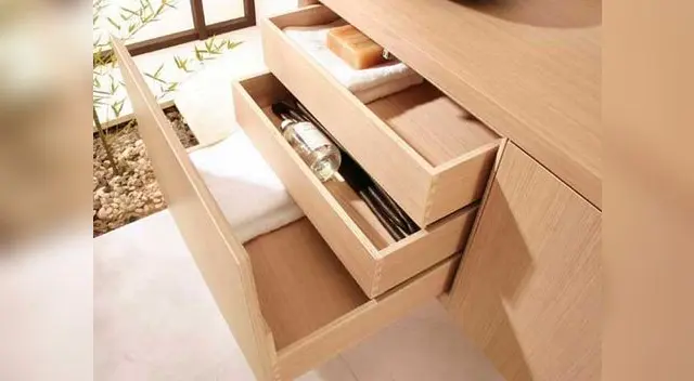 Armarios limpios y sin olor.