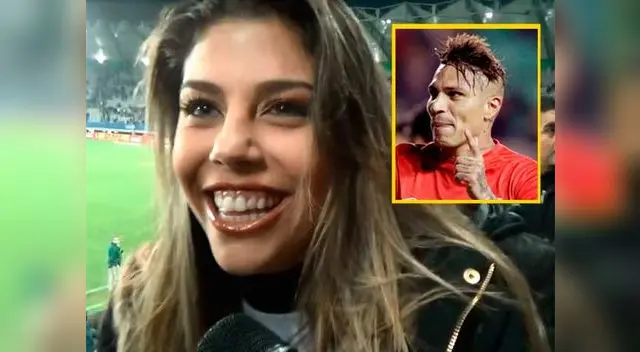 Está feliz por victoria. Más feliz aún porque su amore dio el triunfo a la bicolor.