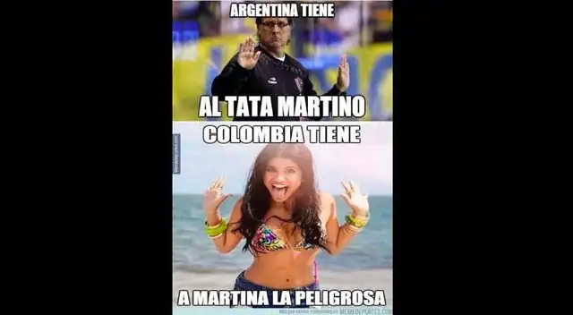 Argentina vs. Colombia. Argentina vs. Colombia.