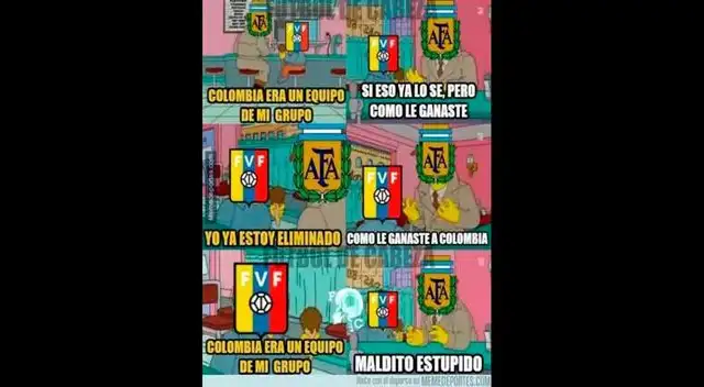 Argentina vs. Colombia. Argentina vs. Colombia.