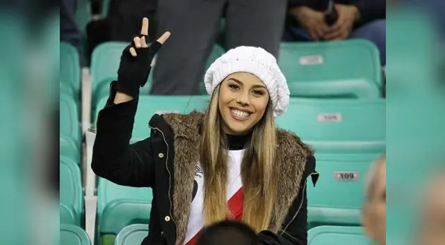 Ella espera que su novio la rompa ante Chile. Ella espera que su novio la rompa ante Chile.