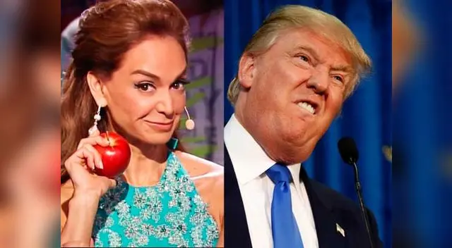 Lupita Jones no quiere saber nada de Donald Trump. Lupita Jones no quiere saber nada de Donald Trump.