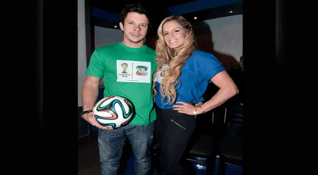 Mario Hart y Alejandra Baigorria.