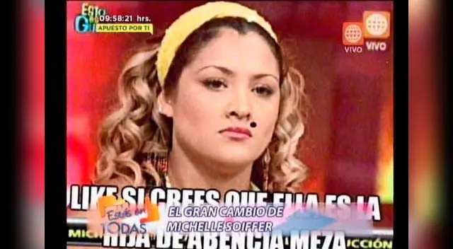 No dejan en paz a Michelle Soifer. No dejan en paz a Michelle Soifer.