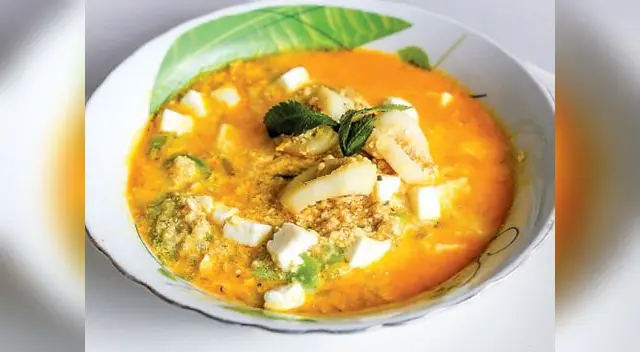 El secreto del chef: Tanto la fibra interna y externa de la pota, deben ser retiradas para así garantizar su suavidad.