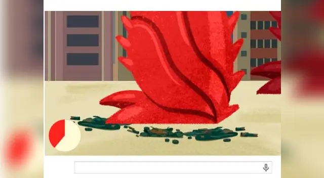 ¡Ops! Godzilla aplastó tanques de guerra.