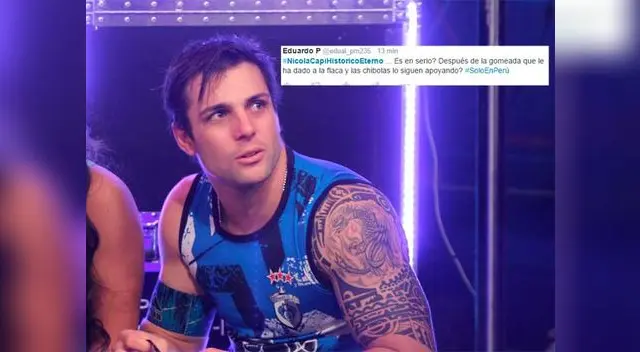 Nicola Porcella recibe apoyo pero las críticas parecen pesar más. Nicola Porcella recibe apoyo pero las críticas parecen pesar más.