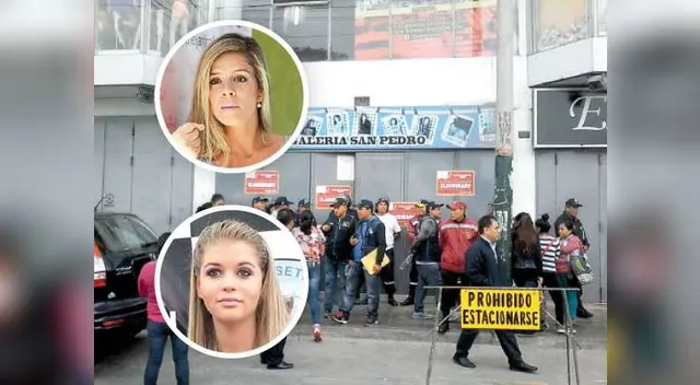 Las modelos fueron perjudicadas en su venta con el cierre de la galería.