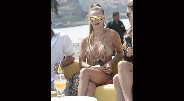 Angie Arizaga reaparece con nuevo look. 