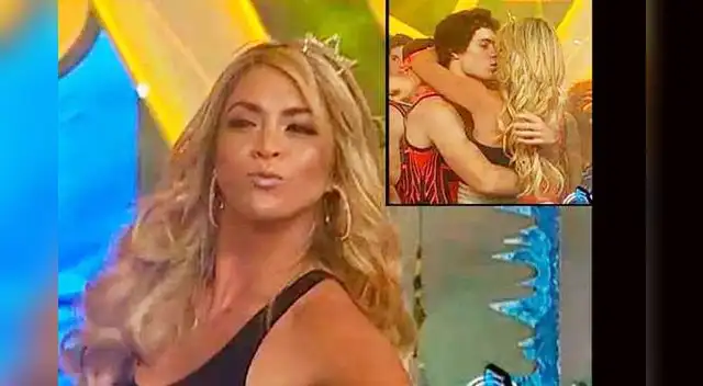 Rubia olvidó presunta infidelidad de chibolo.