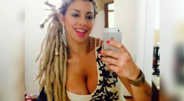 Xoana González y sus dreads. Xoana González y sus dreads.