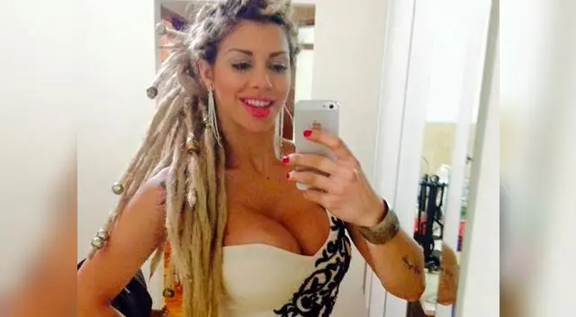 Xoana González y sus dreads. Xoana González y sus dreads.