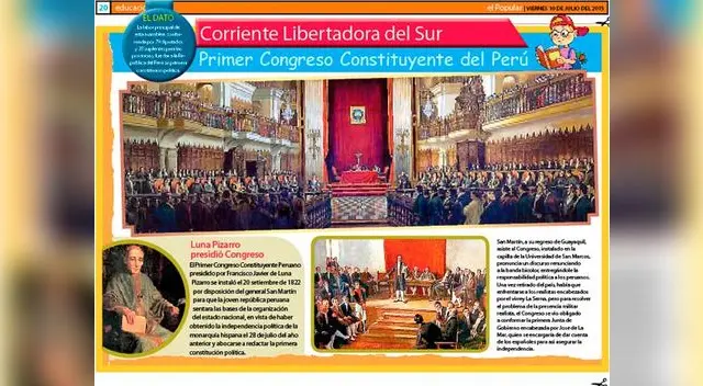 Primer Congreso Constituyente del Perú. Primer Congreso Constituyente del Perú.