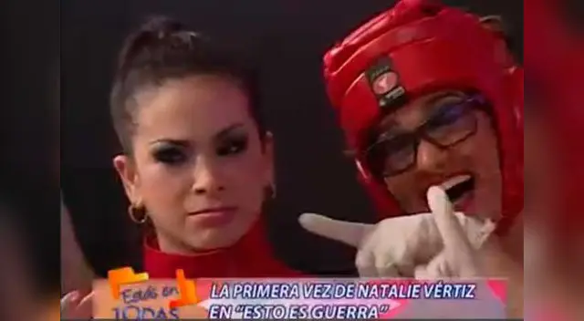 Gatita cuando vio a Natalie en EEG. 