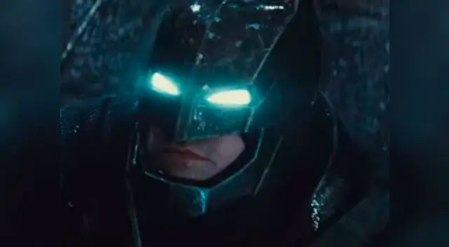 Ben Affleck en la piel de Batman. Ben Affleck en la piel de Batman.