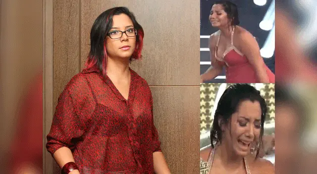 Mayra Couto se sintió muy mal al finalizar el baile.