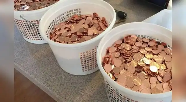 Todas las monedas pesaron 27 kilos y al estudiante le tomó recaudarlo 3 horas y 47 minutos Todas las monedas pesaron 27 kilos y al estudiante le tomó recaudarlo 3 horas y 47 minutos