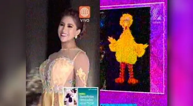 Melissa Paredes fue comparada con Serapio Montoya. 