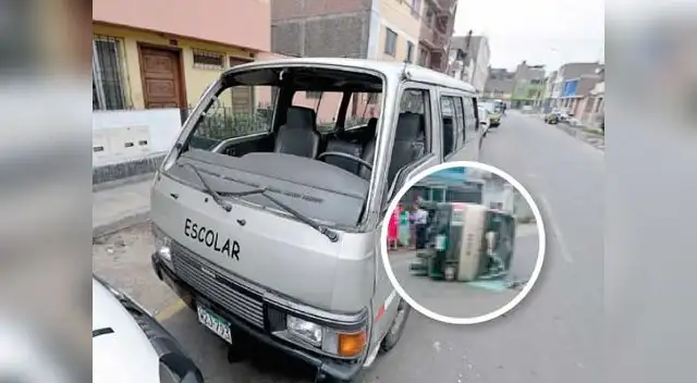 Así terminaron vehículos involucrados en accidente. 