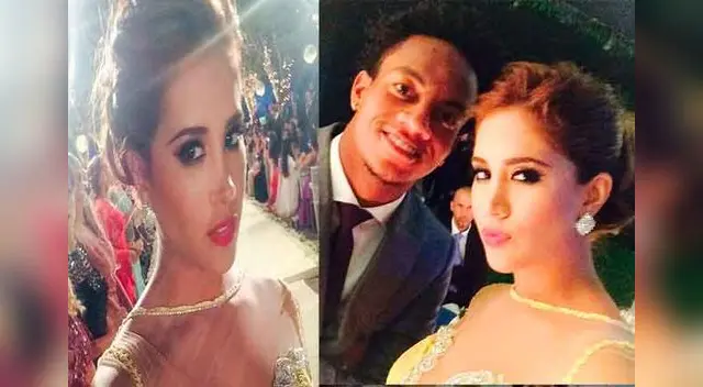 Melissa Paredes y André Carrillo. Melissa Paredes y André Carrillo.