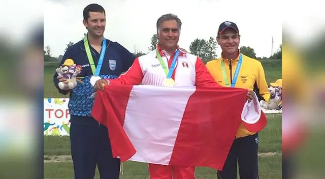 Experimentado tirador logró el triunfo en la modalidad de fosa olímpica