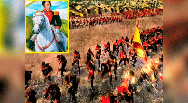 La batalla de Junín.