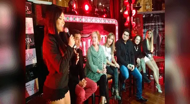 Michelle Soifer durante conferencia de prensa. Michelle Soifer durante conferencia de prensa.