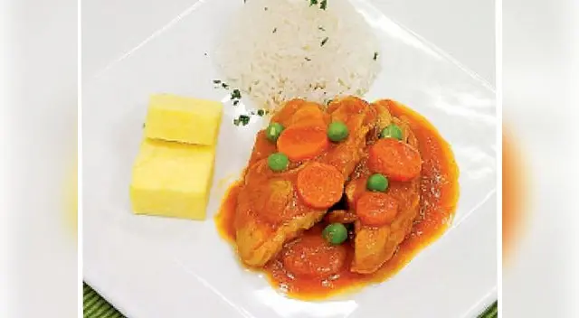 El secreto del chef: Servir acompañado con arroz graneado El secreto del chef: Servir acompañado con arroz graneado