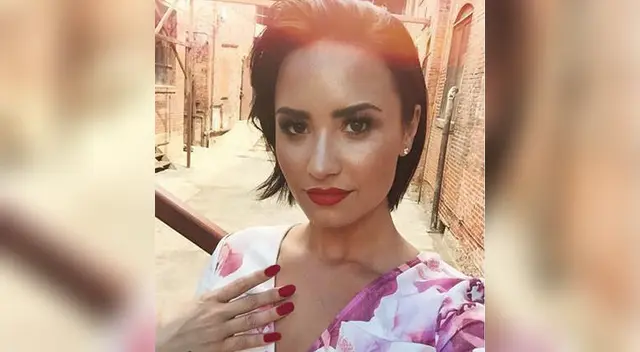 Lovato quiere llegar al altar