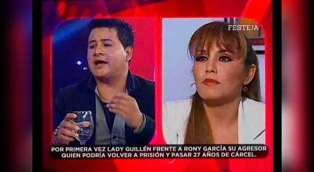 Ronny no acepta haber golpeado a Lady. 