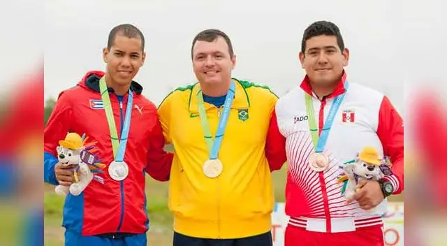 Consiguió la presea para Perú.