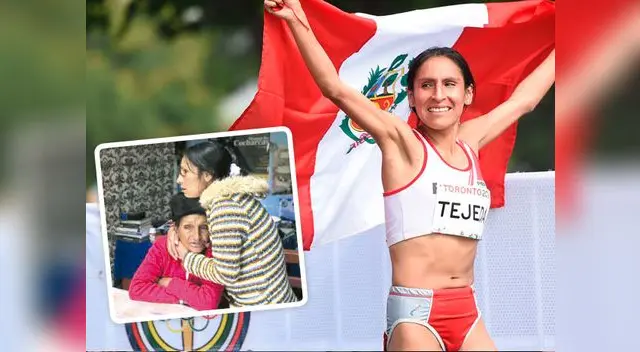 Dice que la atleta sacó adelante la carrera en Toronto con coraje y valentía