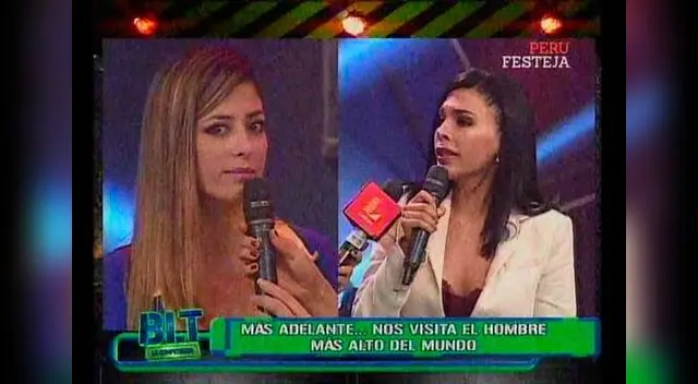 Claudia Ramírez y Stephanie Valenzuela pelean por George. 