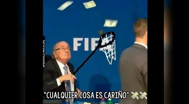 No se salvó de las bromas No se salvó de las bromas