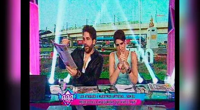 Peluchín jaló orejas a Magaly Medina. 