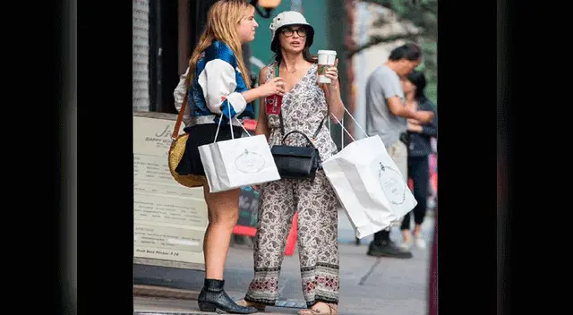 Demi Moore ya no luce sensual como antes