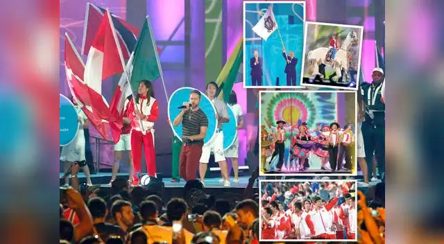 Alexandra Grande, medalla de oro en Karate, fue la abanderada en la ceremonia que despidió los Juegos Alexandra Grande, medalla de oro en Karate, fue la abanderada en la ceremonia que despidió los Juegos