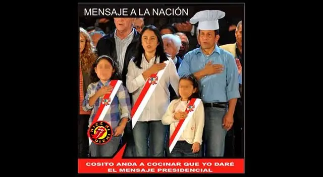 Memes sobre Ollanta. 