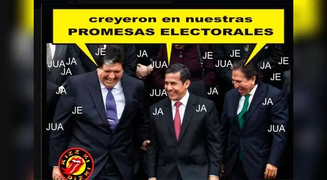 Memes sobre Ollanta. 