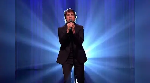 Tom Cruise canta bien y nadie lo sabía. Tom Cruise canta bien y nadie lo sabía.