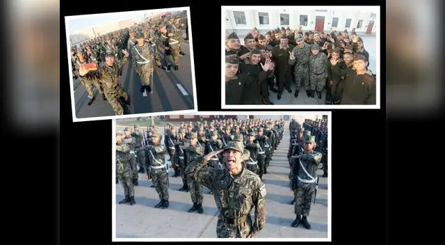 Marchó, hizo planchas y se tomó selfies con los cadetes Marchó, hizo planchas y se tomó selfies con los cadetes