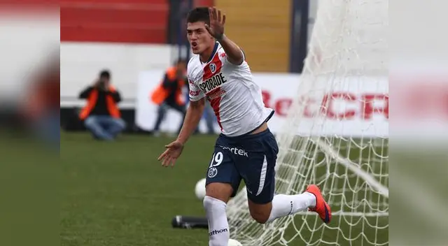 Iván Bulos volvió a ser figura en el elenco de la Franja al anotar los dos tantos de la victoria